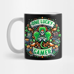 One Lucky Gamer St Patrick's Day Mug